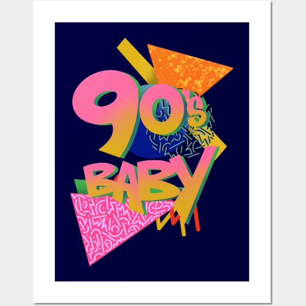 90s Baby Wall Art by theartBinn